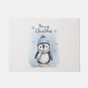 "Cute Penguin" Doormat