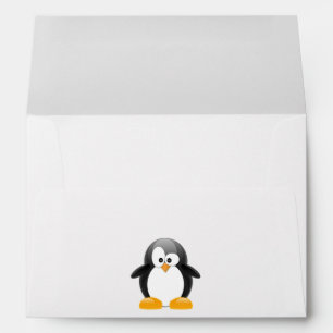 Cute Penguin Envelope