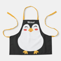 Cute Penguin Face for Kids All-Over Print