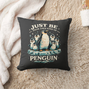 Cute Penguin Family Inspirationa Cushion