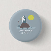 Cute Penguin Fishing Birthday Party