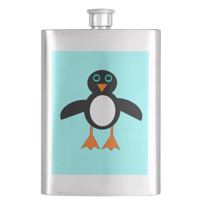Cute Penguin Flasks (Front)