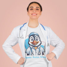 Cute Penguin Gifts for Physical Therapists Doctors