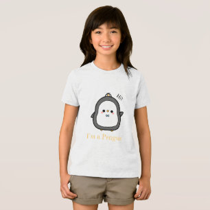 Cute Penguin Graphic T-Shirt – Unisex Soft Cotton Tri-Blend Shirt
