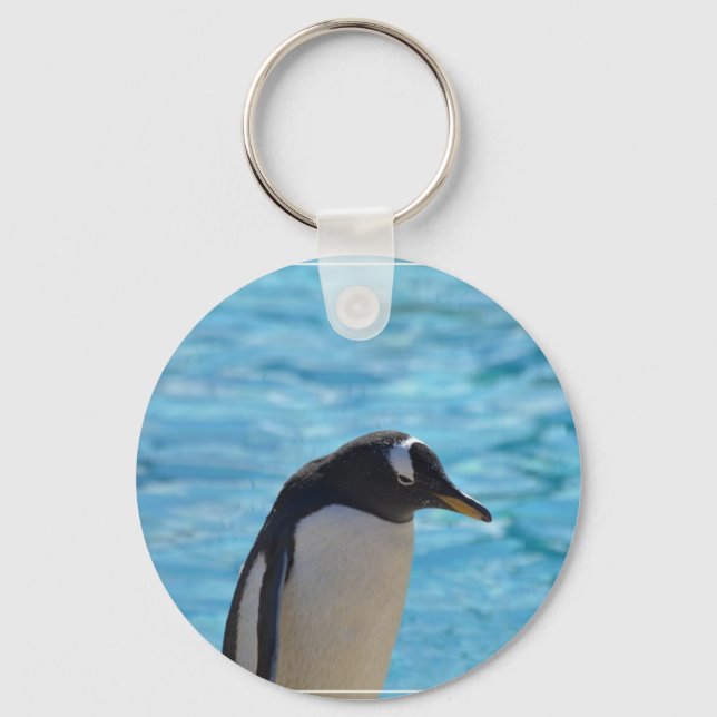 Cute Penguin Key Ring (Front)