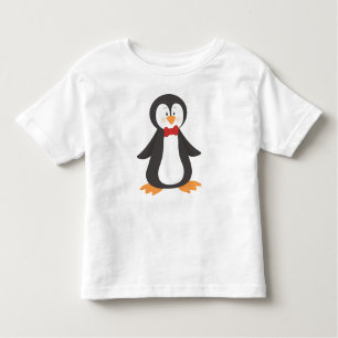 Cute Penguin, Little Penguin, Penguin With Bow Tie Toddler T-Shirt