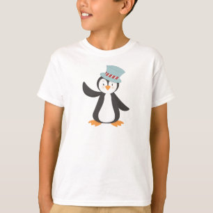 Cute Penguin, Little Penguin, Penguin With Hat T-Shirt