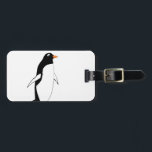 Cute Penguin. Luggage Tag<br><div class="desc">A range of products with one or more penguins. Add text options. Tshirts china and home products,  iphone cases,  puzzles stickers and much more.</div>