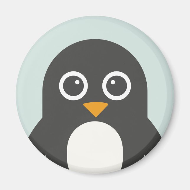 Cute Penguin Magnet (Front)