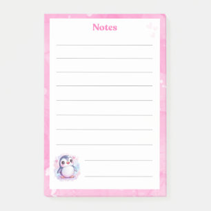 Cute Penguin Notepad