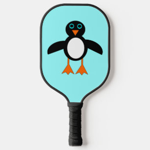 Cute Penguin Pickleball Paddle