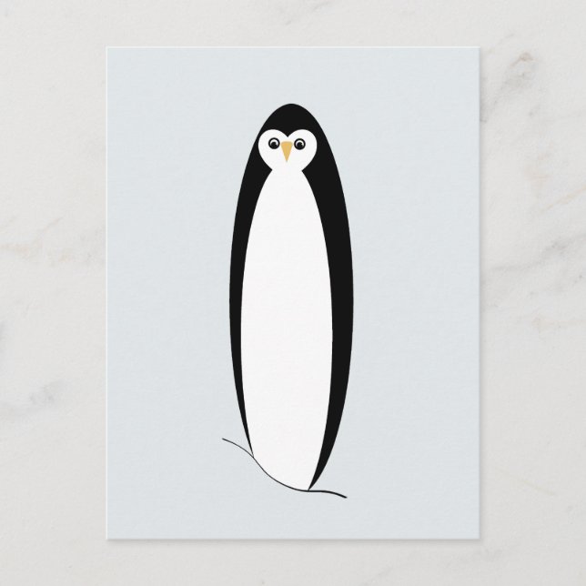 Cute Penguin Postcard (Front)
