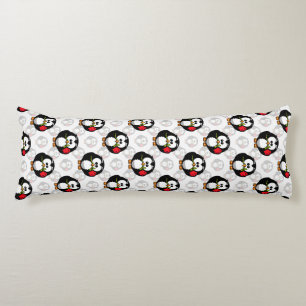 Cute Penguin Surface Pattern Design Print Body Cushion