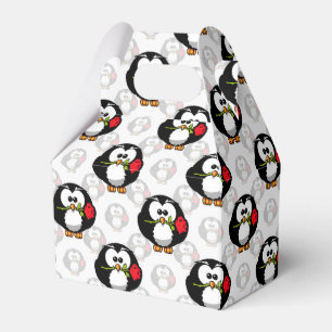 Cute Penguin Surface Pattern Design Print Favour Box