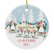 Cute Penguins Family of 5 Christmas Ornament