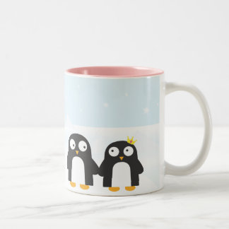 Cute penguins mug