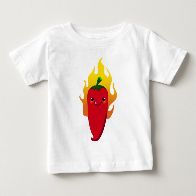 Cute Pepper Chu Baby T-Shirt (Front)