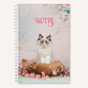Cute Persian Cat Notebook