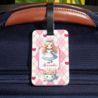 Cute Personalised Alice in Wonderland
