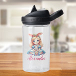 Cute Personalised Alice in Wonderland Water Bottle<br><div class="desc">Stay hydrated in style with our Cute Personalised Alice in Wonderland Water Bottle. Featuring charming illustrations from the beloved story and customisable with your name or initials, this water bottle adds a touch of whimsy to your daily hydration routine. Crafted from high-quality materials, our water bottle is durable, BPA-free, and...</div>
