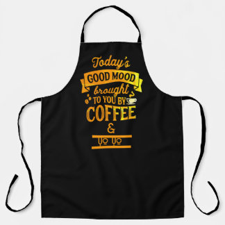Cute Personalised aprons, Barista Coffee Cafe Apron