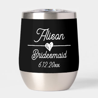 Cute Personalised Bridesmaid Gift