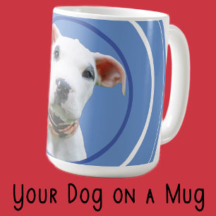 Cute Personalised Dog Pet Photo Gift Mum Dad       Coffee Mug