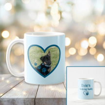 Cute Personalised Dog Walking Buddy Heart Photo