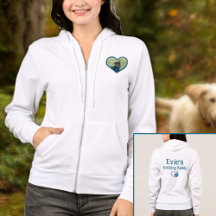 Cute Personalised Dog Walking Buddy Heart Photo