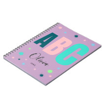 Cute Personalised Girls Back to School Name