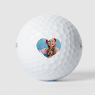 Cute personalised golf ball photo Golfer Gift idea