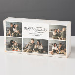 Cute Personalised Mothers Day Family Photo Wooden Box Sign<br><div class="desc">Treasure Memories with a Personalised Family Photo Wood Sign This Mother's Day, give Mum a gift that celebrates the love and laughter of family. Our rustic-chic wood box sign features a custom photo slot, allowing you to showcase a cherished family moment. It's more than just décor; it's a heartwarming reminder...</div>