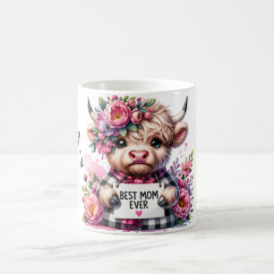 Cute Personalised Mother's Day Quote/Cow Coffee Mug