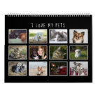 Cute Personalised Pet Lovers 2026 Photo