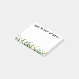 Cute Personalised Post-it notes
