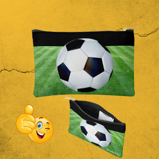 Cute Personalised Soccer Pouch for Kids