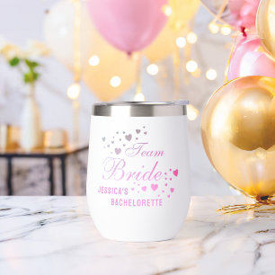 Cute Personalised Team Bride Bachelorette Party