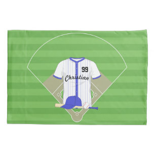 Cute Personalized Baseball Pillowcase