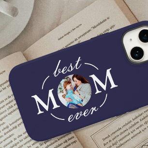Cute Personalized Best Mom Ever Photo Case-Mate iPhone 14 Case