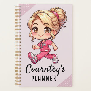 Cute Personalized Nursing Planner