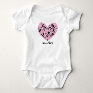 Cute Personalized Rhythmic Gymnastics Baby suit Bodysuit