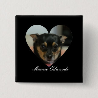 Cute Pet Button |Custom Photo & Name Phone Grip