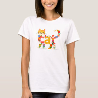 Cute pet cat animal  T-Shirt