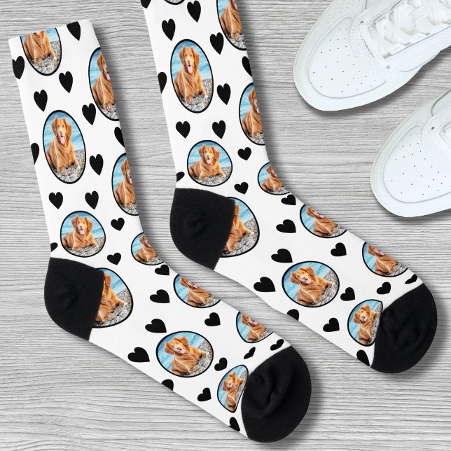 Cute Pet Dog Custom Photo Socks (Cute Pet Dog Custom Photo Socks )