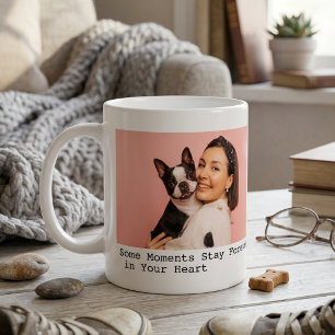 Cute Pet Dog Quote 2 Photo Collage Coffee Mug
