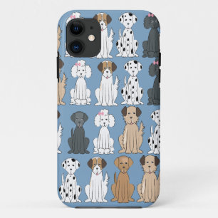 Cute Pet Dog Whimsical Modern Simple Style Case-Mate iPhone Case