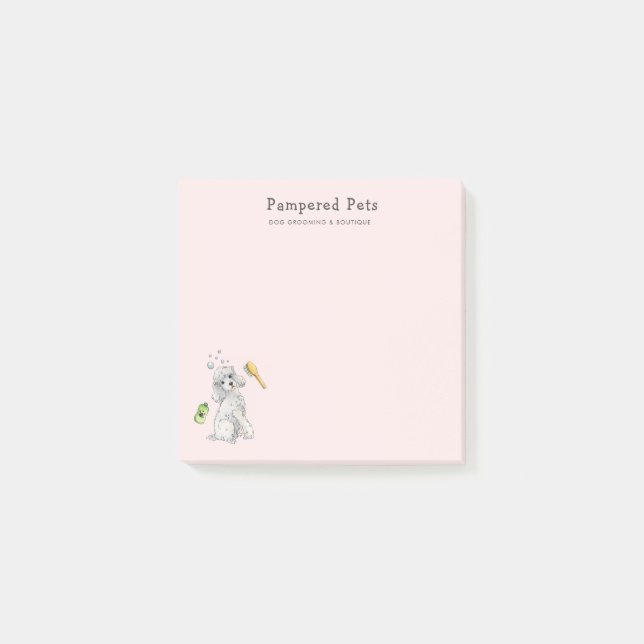 Cute Pet groomer  Post-it Notes (Front)