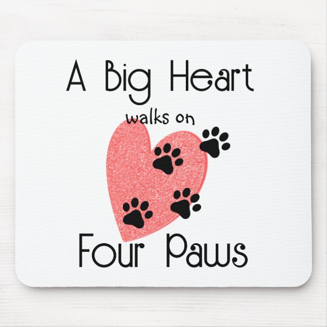 Cute Pet Lover's Mousepad (Front)
