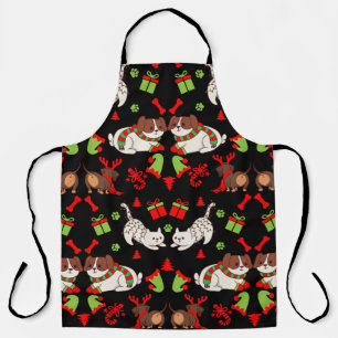 Cute Pet Patterned Christmas Gift  Apron