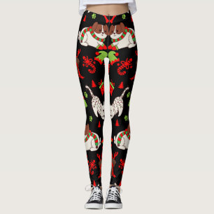Cute Pet Patterned Christmas Gift  Leggings